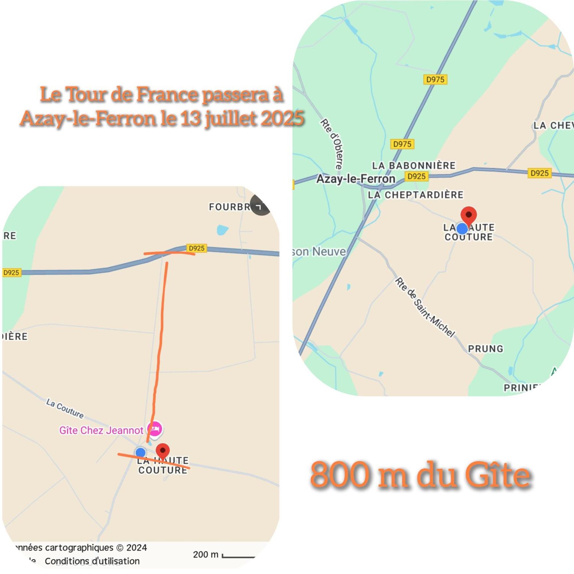 Gite Chez Jeannot Azay-le-Ferron Bagian luar foto